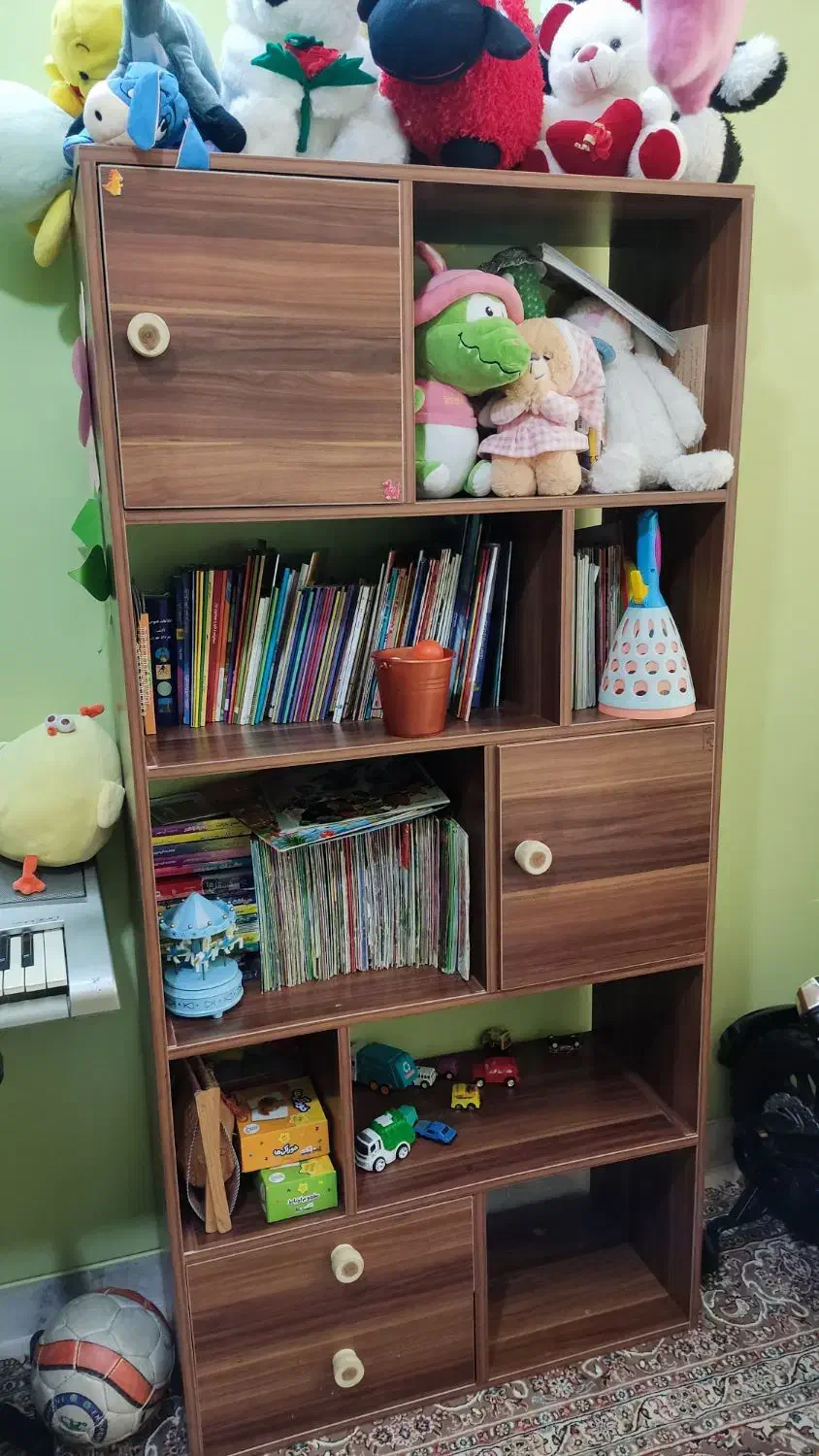 کتابخونه|کتابخانه، شلف، قفسههای دیواری|یزد, |دیوار