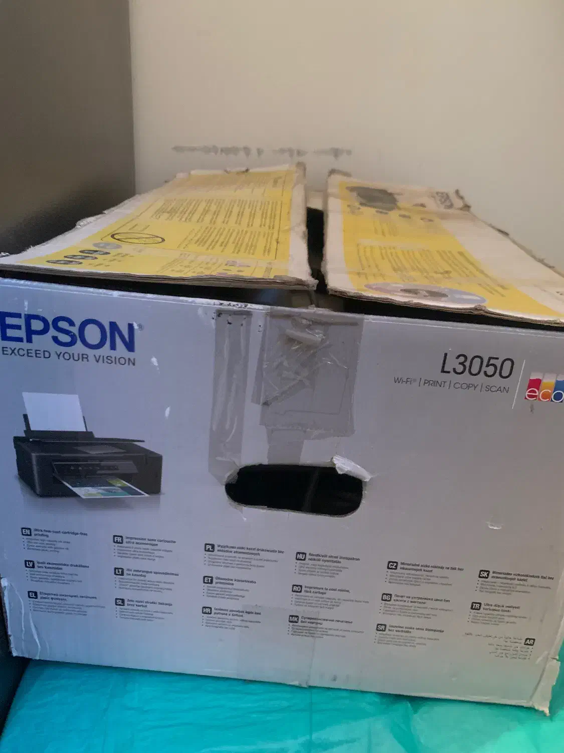 پرینتر رنگی epson l3050|پرینتر، اسکنر، کپی، فکس|تهران, المهدی|دیوار