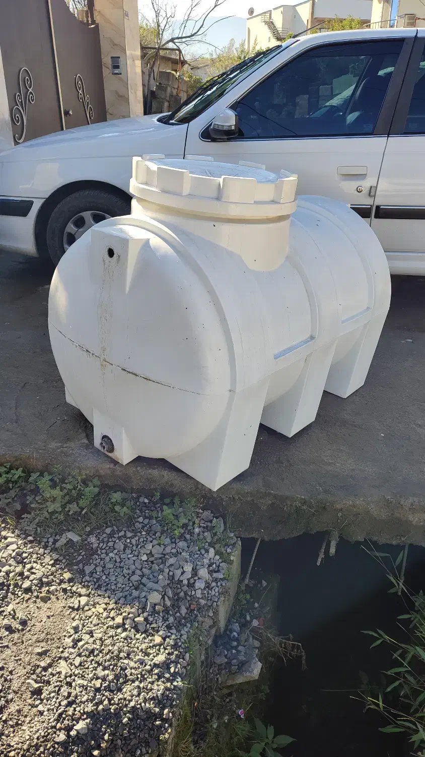 منبع آب ۵۰۰ لیتری سالم|مصالح و تجهیزات ساختمان|نور, |دیوار