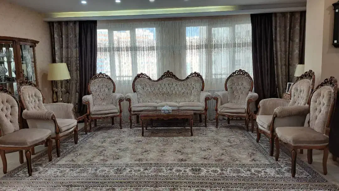 سرویس مبل استیل ۹ نفره|مبلمان خانگی و میز عسلی|تهران, شهرک چیتگر|دیوار