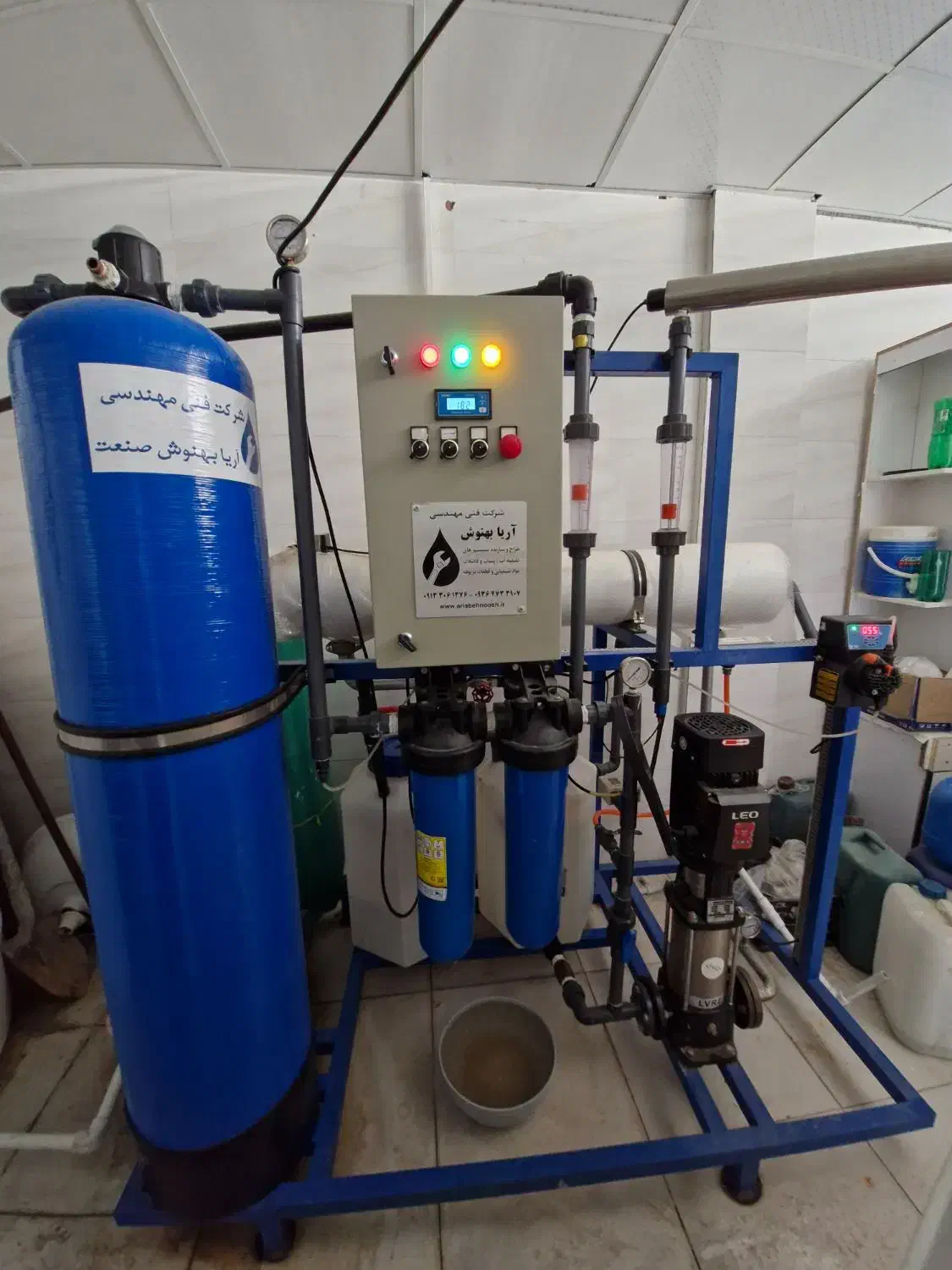 دستگاه صنعتی آب تصفیه ۲۵ متر|آبسردکن و تصفیه آب|بندر ماهشهر, |دیوار