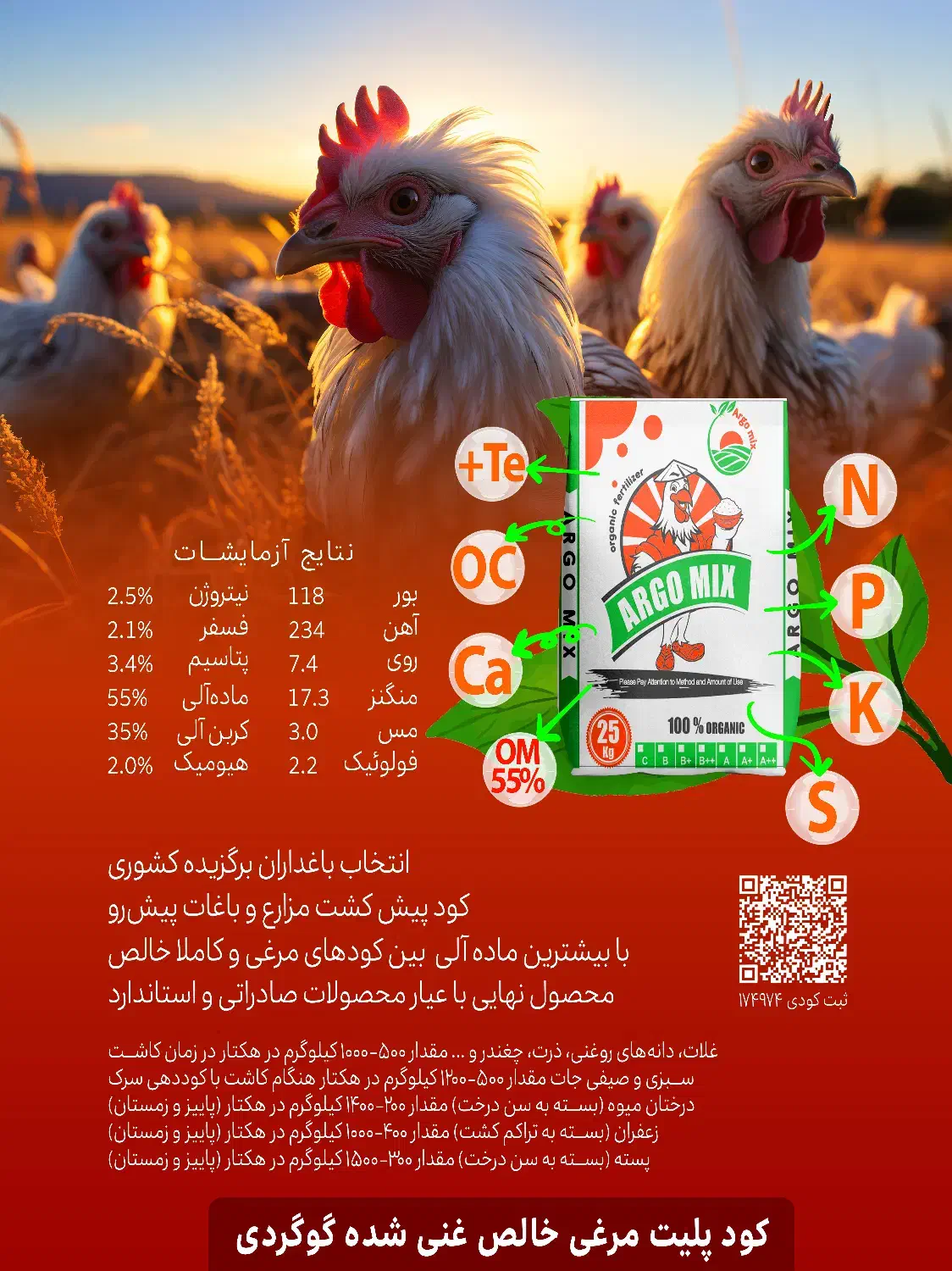 کود مرغ پلت مرغی مایع مرغی ماهی با تاییدیه ضمانت|خدمات باغبانی و درختکاری|سمنان, |دیوار