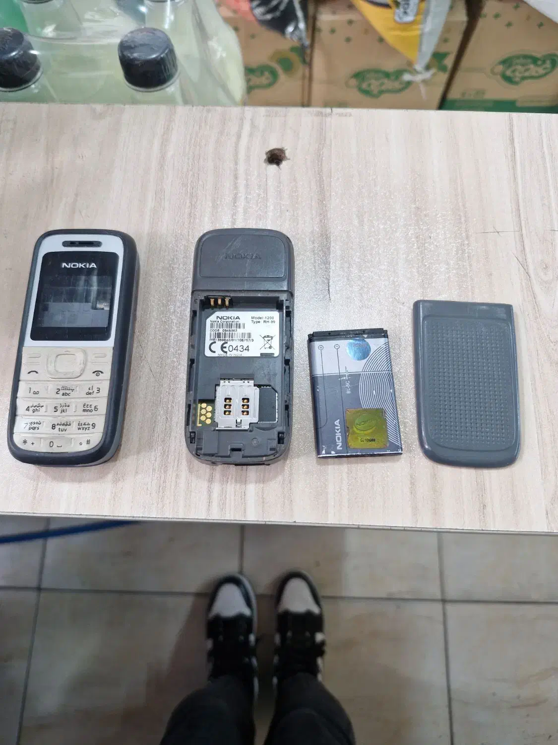 گوشی نوکیا ساده ۱۲۰۰|موبایل|تهران, ائمه اطهار|دیوار