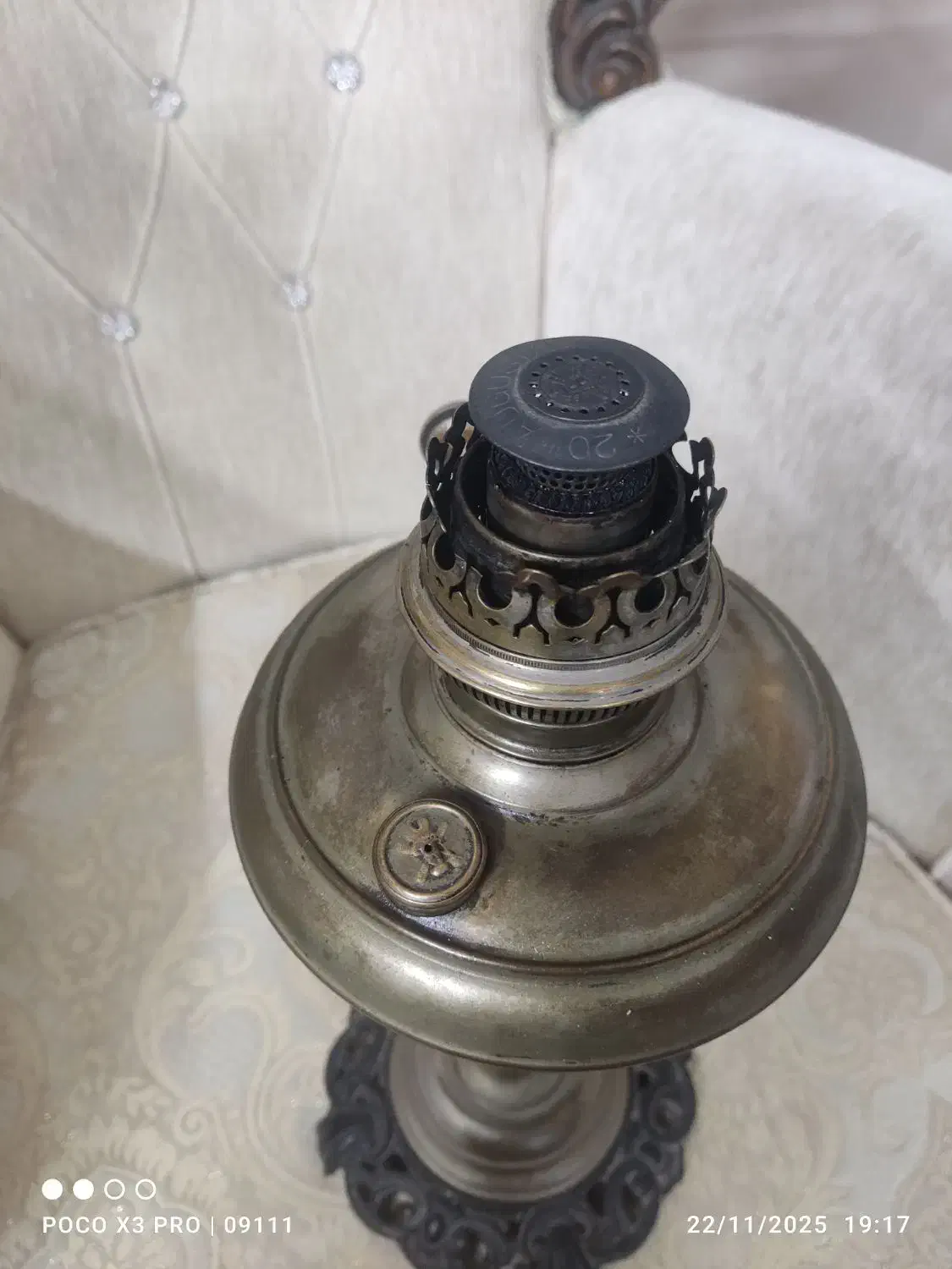 گردسوز جکی روسی اصل|کلکسیون اشیاء عتیقه|گرگان, |دیوار