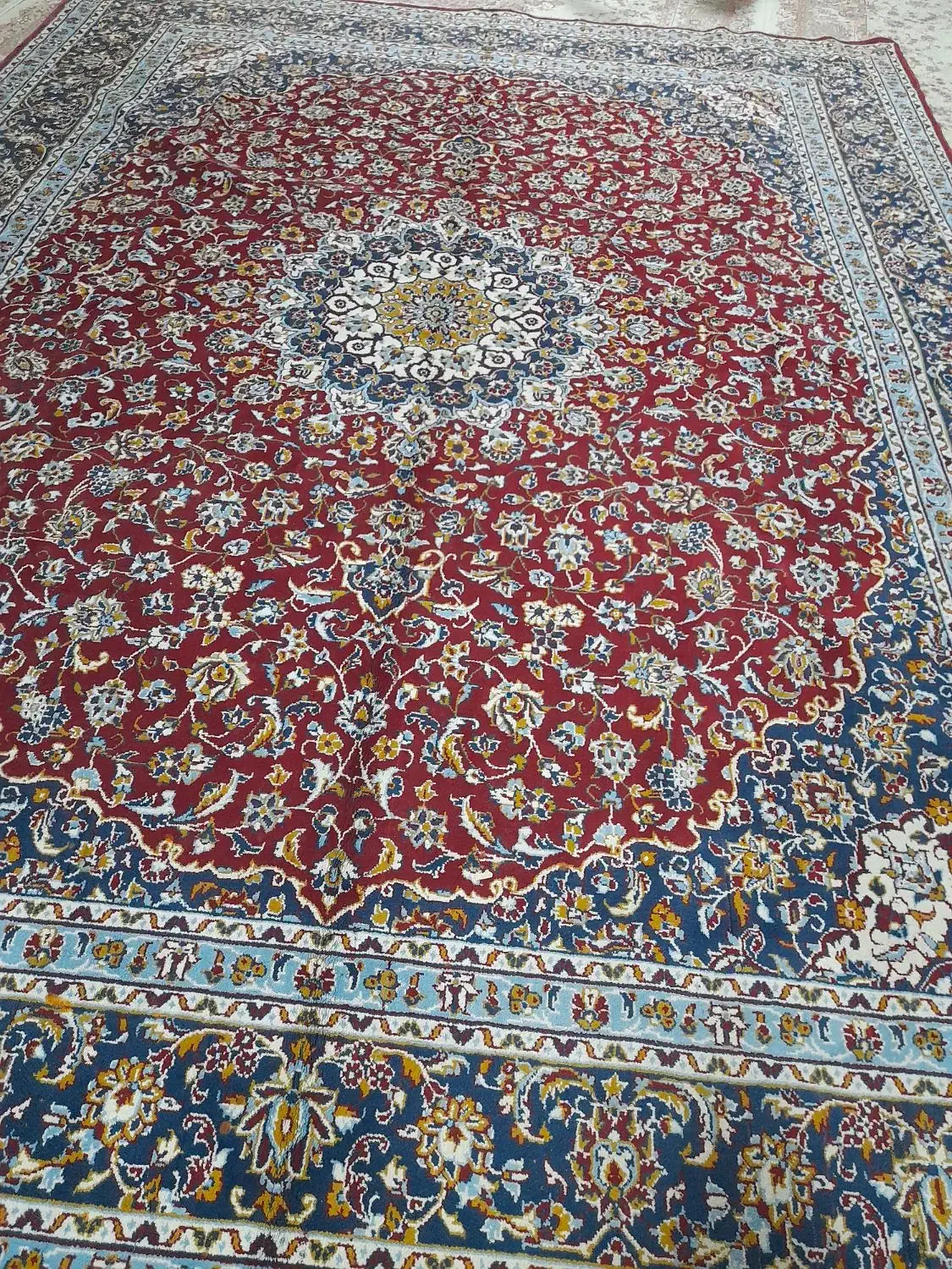 فرش ماشینی|فرش|قمصر, |دیوار