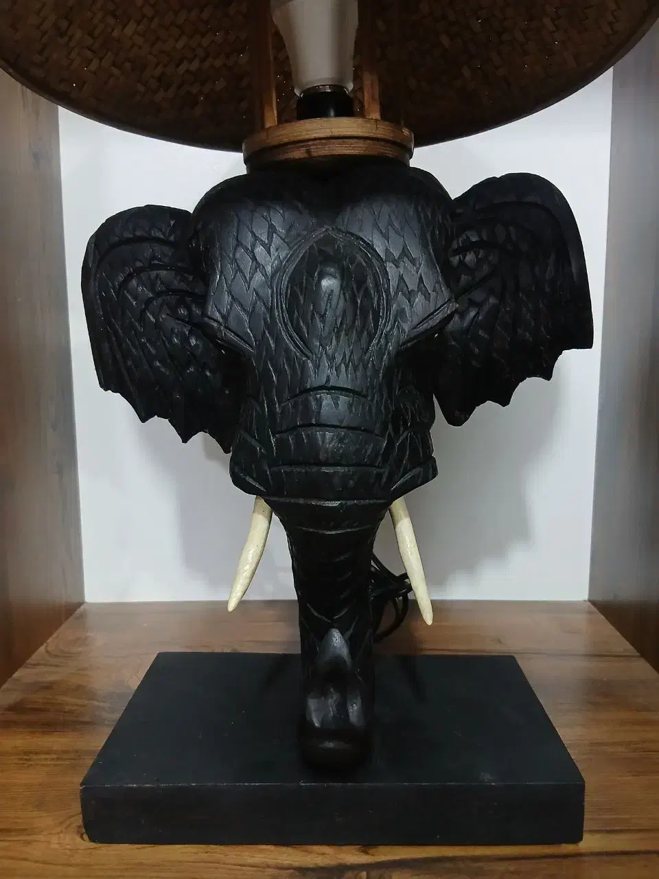 مجسمه چوبی فیل تایلندی|مجسمه، تندیس، ماکت|تهران, نعمت‌آباد|دیوار