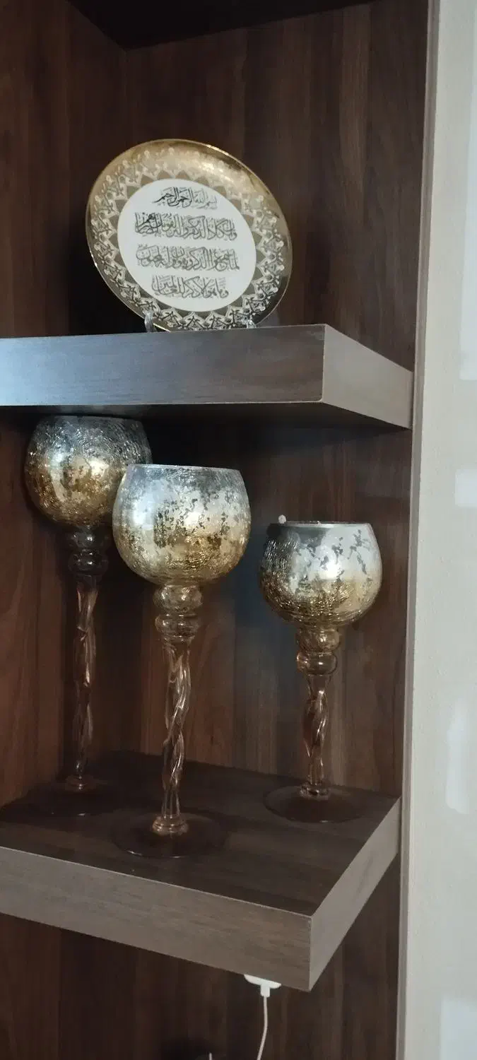 جام سه تکه|صنایع دستی و سایر لوازم تزئینی|اصفهان, سرچشمه|دیوار