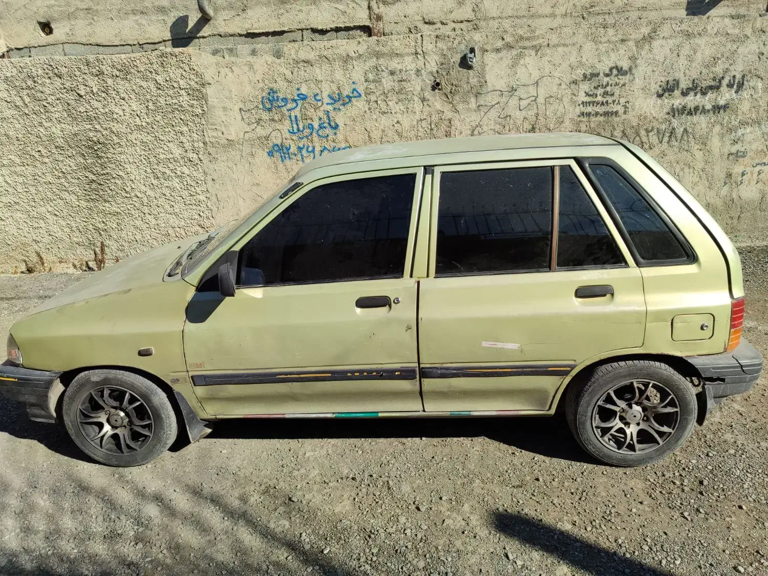 پراید هاچبک کره ای|خودرو سواری و وانت|اندیشه, اندیشه فاز ۱|دیوار