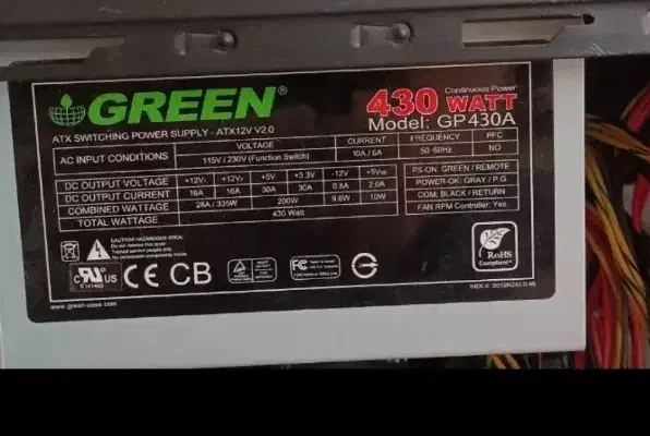 پاور گرین ۴۳۰|قطعات و لوازم جانبی رایانه|اصفهان, علی قلی آقا|دیوار