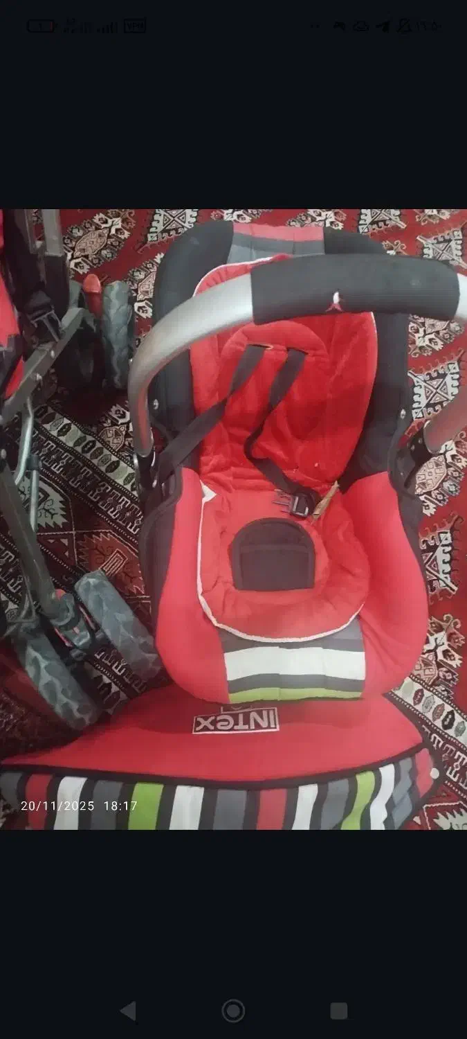 کالسکه وکریر درحد نو نو|کالسکه و لوازم جانبی|گنبد کاووس, |دیوار