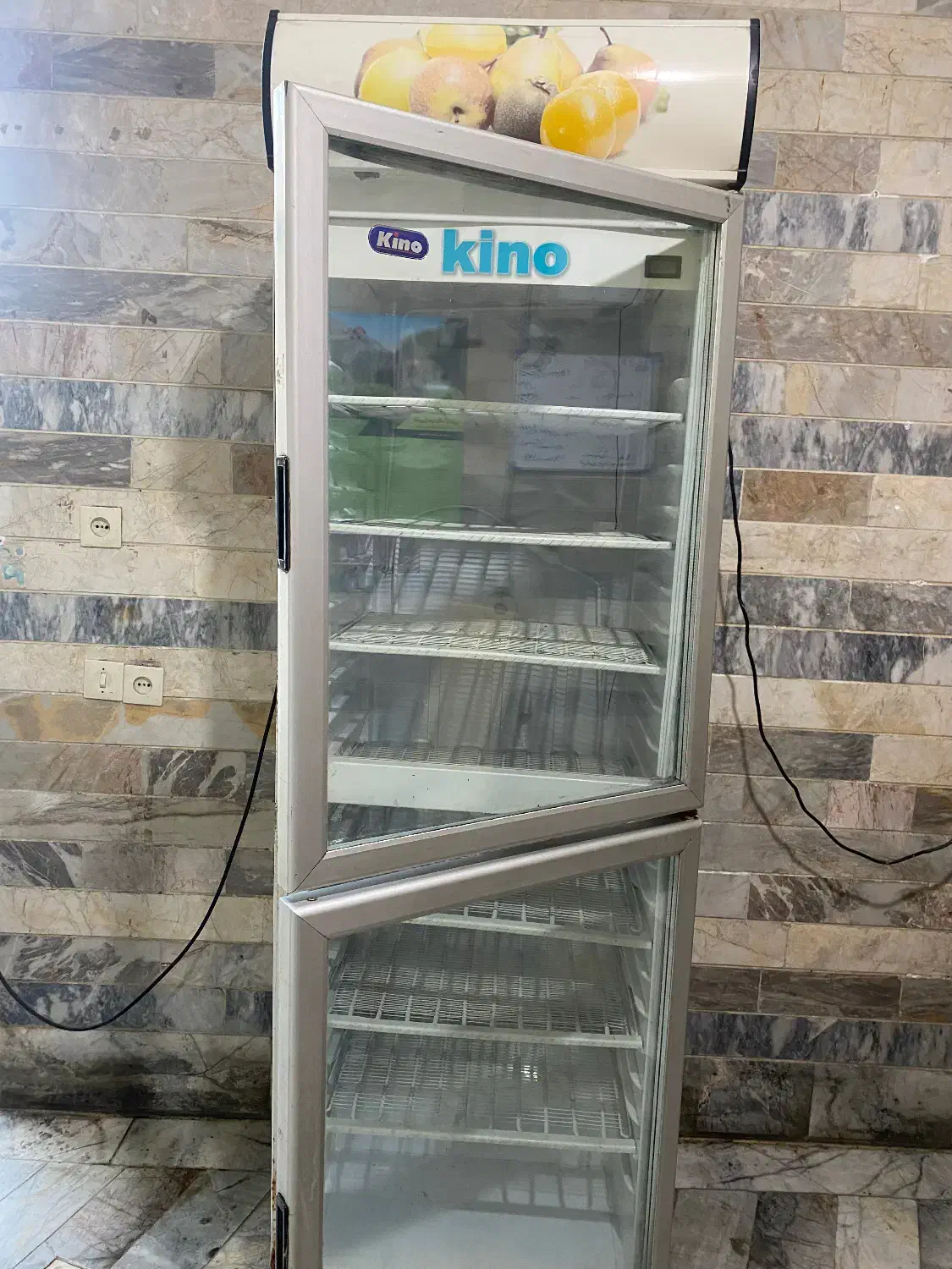 فریزر ویترینی دو دره|فروشگاه و مغازه|زیرآب, |دیوار