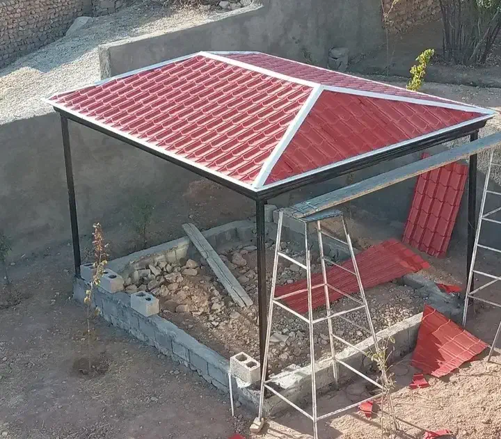 جوشکاری سیار شیروانی کوبی سقفهای ویلایی|خدمات پیشه و مهارت|اهر, |دیوار