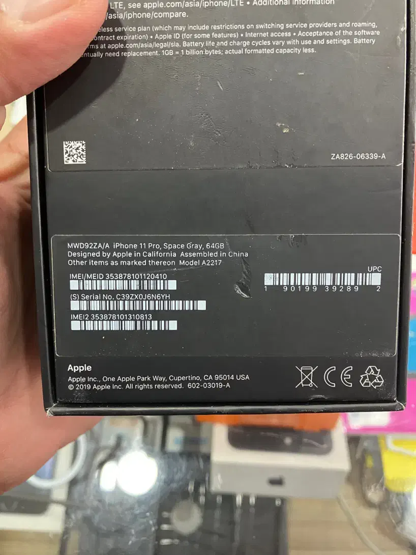 آیفون ۱۱ پرو پک اصلی ZA بدون مشابه|موبایل|کرمان, |دیوار