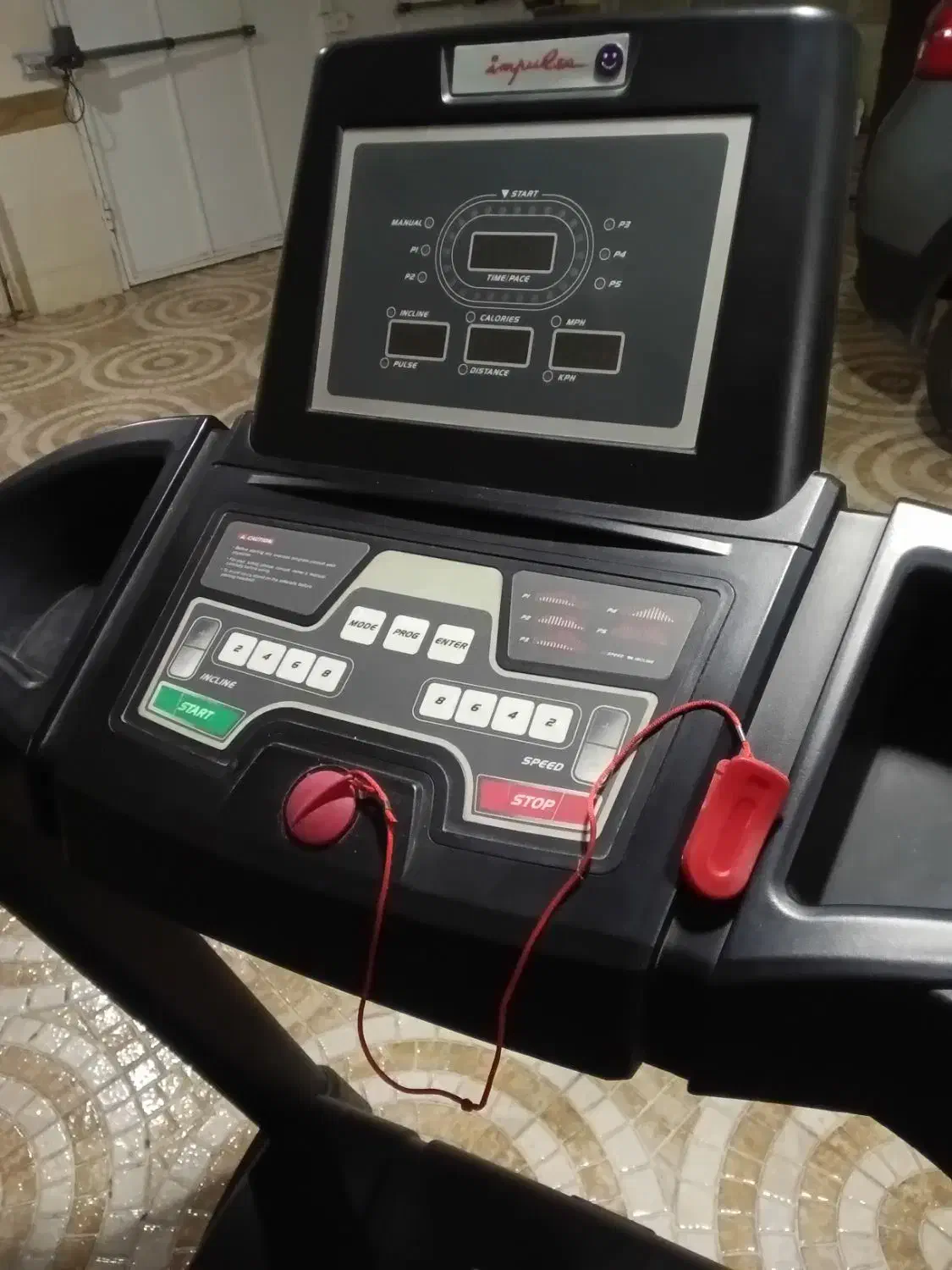 تردمیل اصل تایوان برند lmpulse|تجهیزات ورزشی|لاهیجان, قیام|دیوار