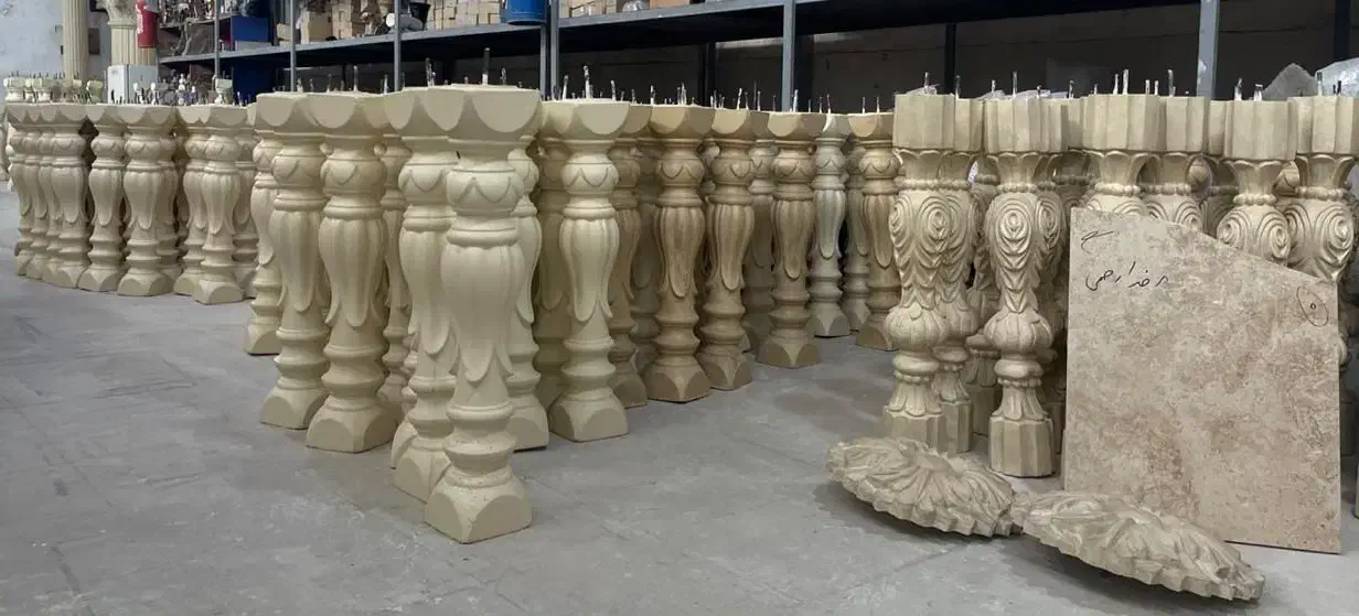 تولیدات نرده سنگی 70سانتی متر|مصالح و تجهیزات ساختمان|چالوس, |دیوار