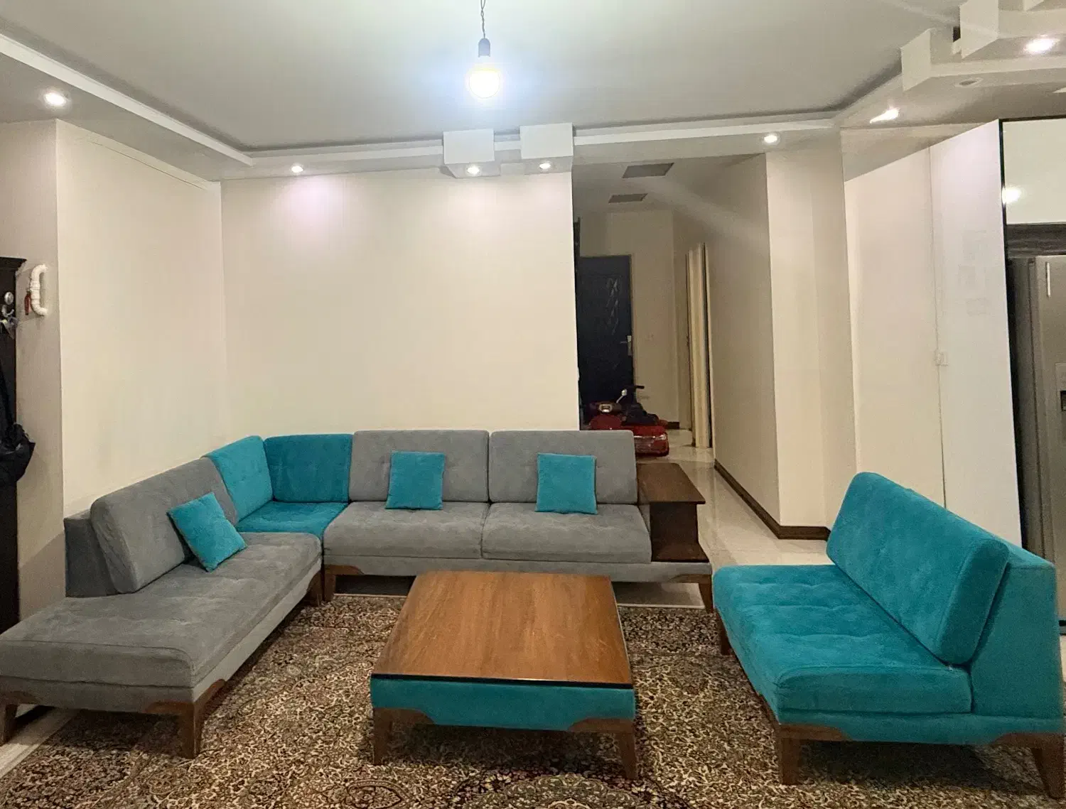 مبل ال ۷ نفره راحتی و میز نهارخوری ۶ نفره|مبلمان خانگی و میز عسلی|تهران, آذربایجان|دیوار