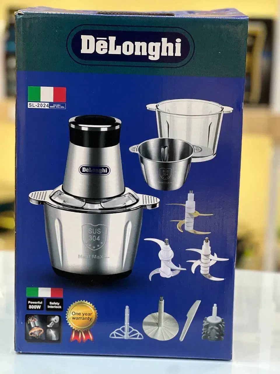 خردکن4لیتردلونگی دو کاسه6تیغه|خردکن، آسیاب، غذاساز|رشت, دیلمان|دیوار