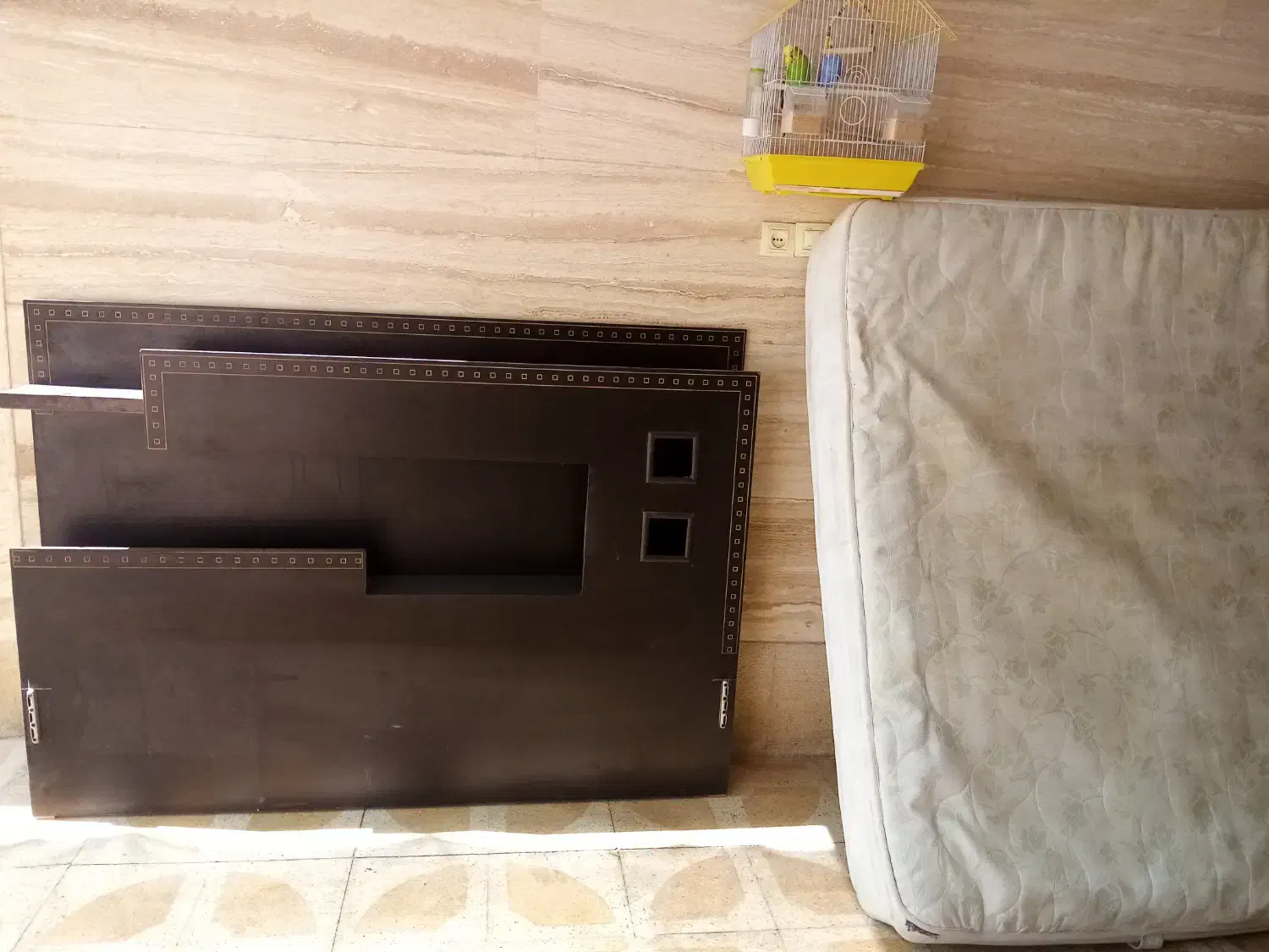 حراج تخت دونفره یخچال فریزر|تخت و سرویس خواب|شیراز, باغشهر اهل بیت|دیوار