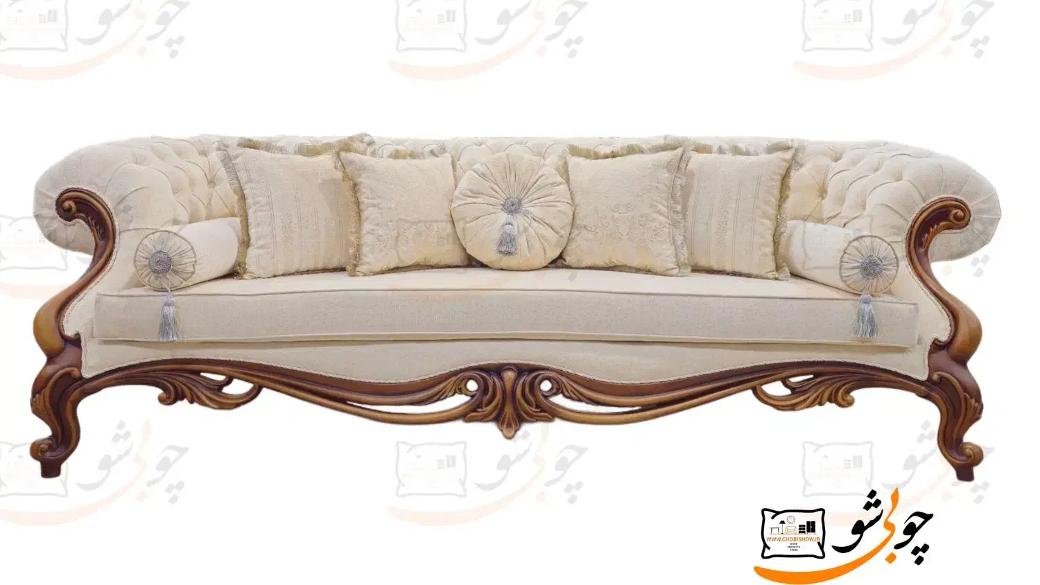 مبل سلطنتی کلاسیک لوکارت ۹نفره و ۷نفره چستر|مبلمان خانگی و میز عسلی|تهران, شادآباد|دیوار