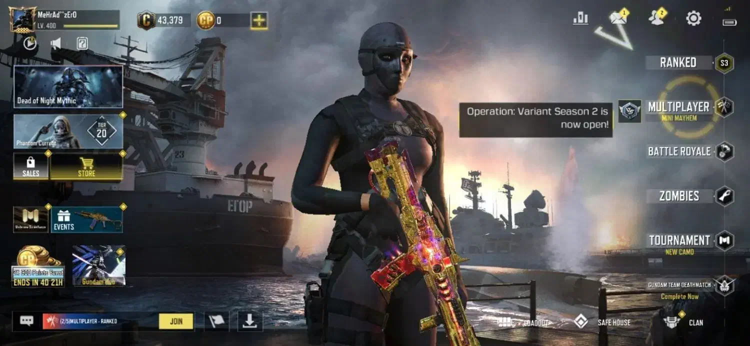 اکانت رایگان کالاف|کنسول، بازی ویدئویی و آنلاین|تهران, شهرک شریعتی|دیوار