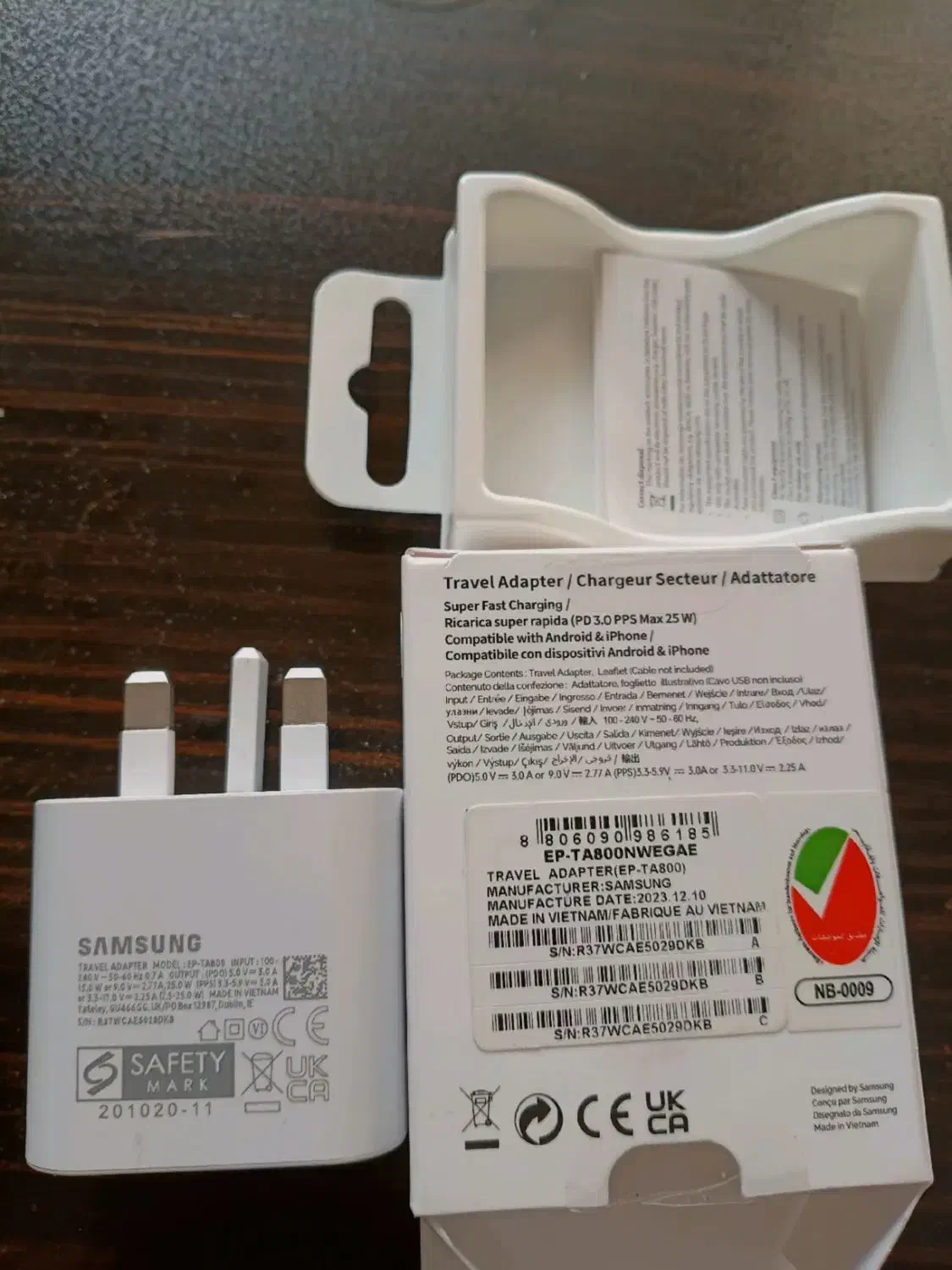 شارژر ۲۵w وات اصل سامسونگ|لوازم جانبی موبایل و تبلت|کرمانشاه, |دیوار