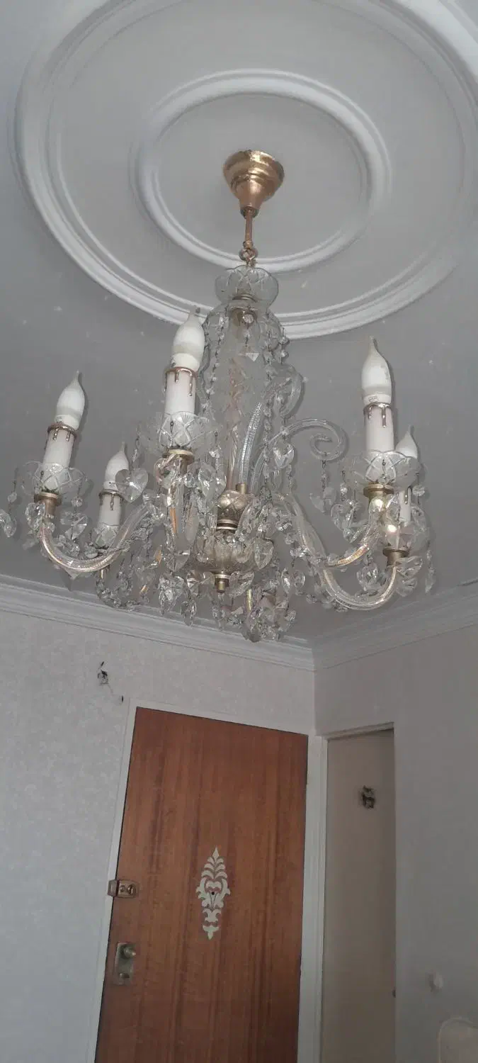 لوستر کریستال قیمت توافقی|لوستر و چراغ آویز|تهران, اکباتان|دیوار