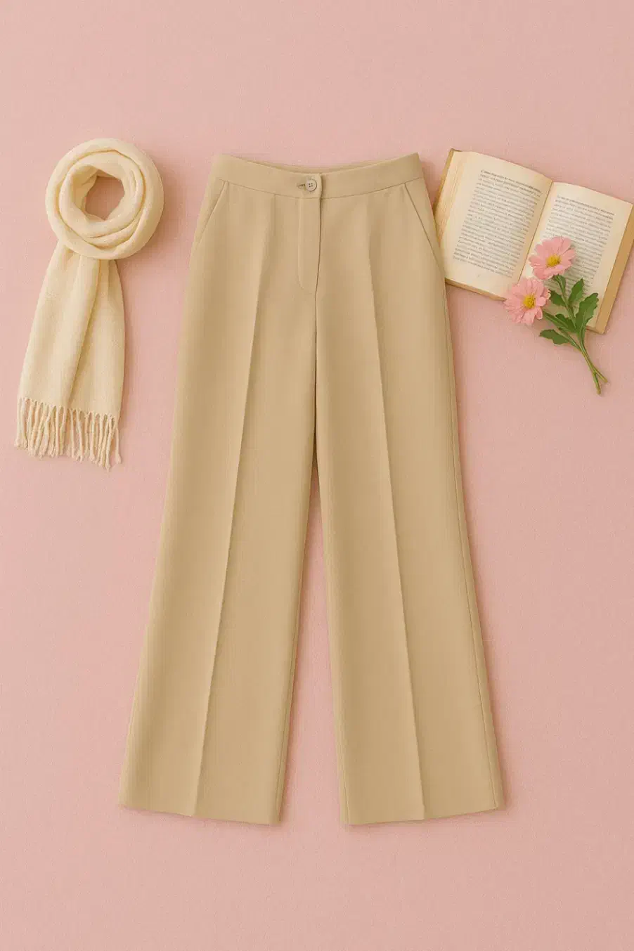 کت و شلوار زنانه کرمی|لباس|مشکین‌دشت, |دیوار