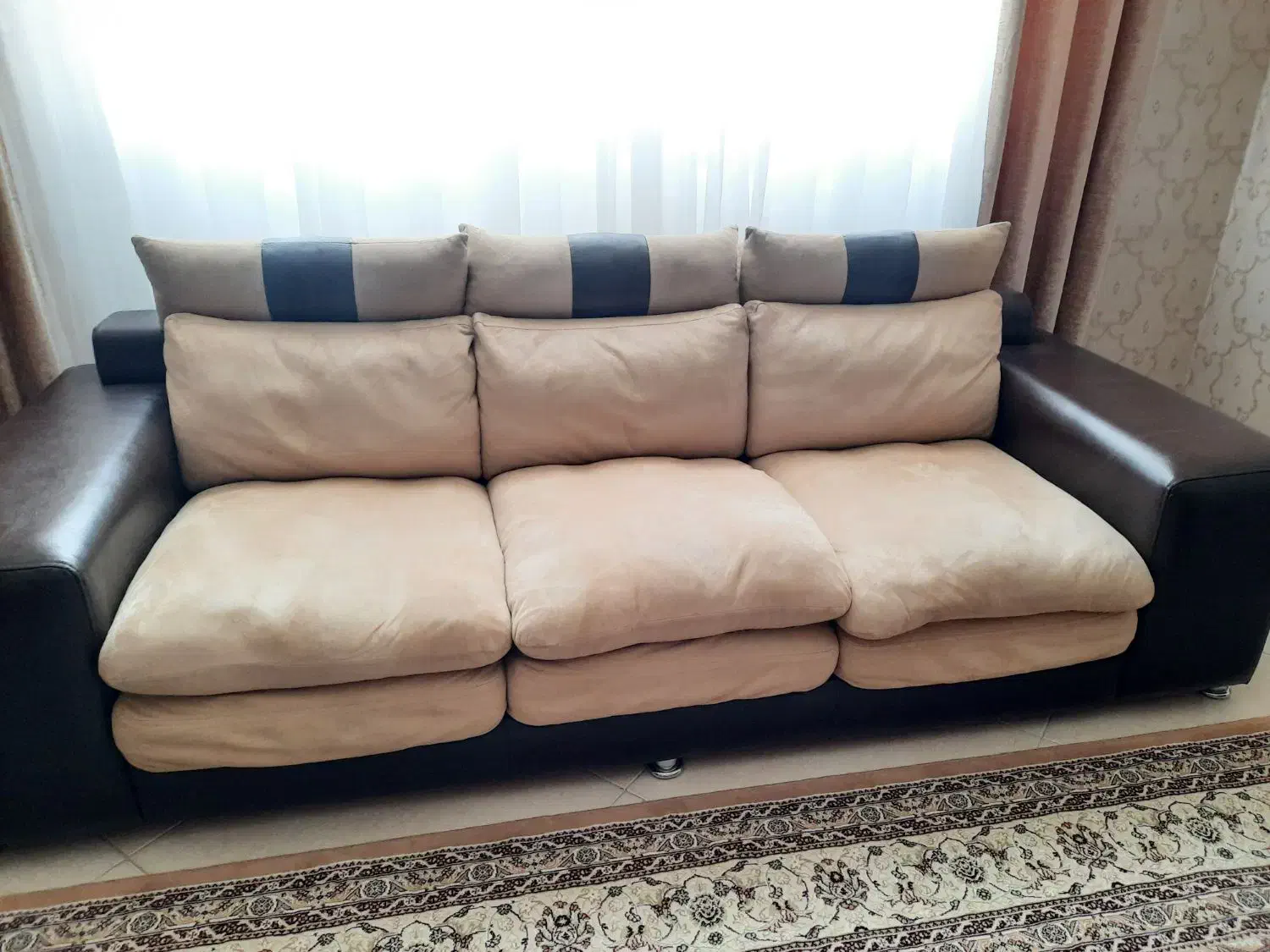 مبل راحتی ۷نفره|مبلمان خانگی و میز عسلی|اراک, |دیوار