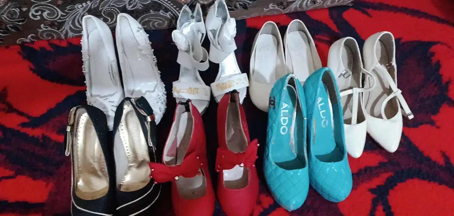 کفش زنانه|کیف، کفش، کمربند|مرودشت, رودبال|دیوار