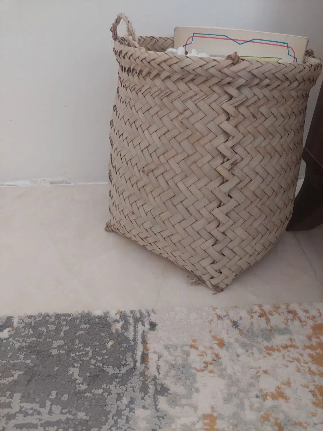 سبد حصیری|صنایع دستی و سایر لوازم تزئینی|شاهرود, |دیوار