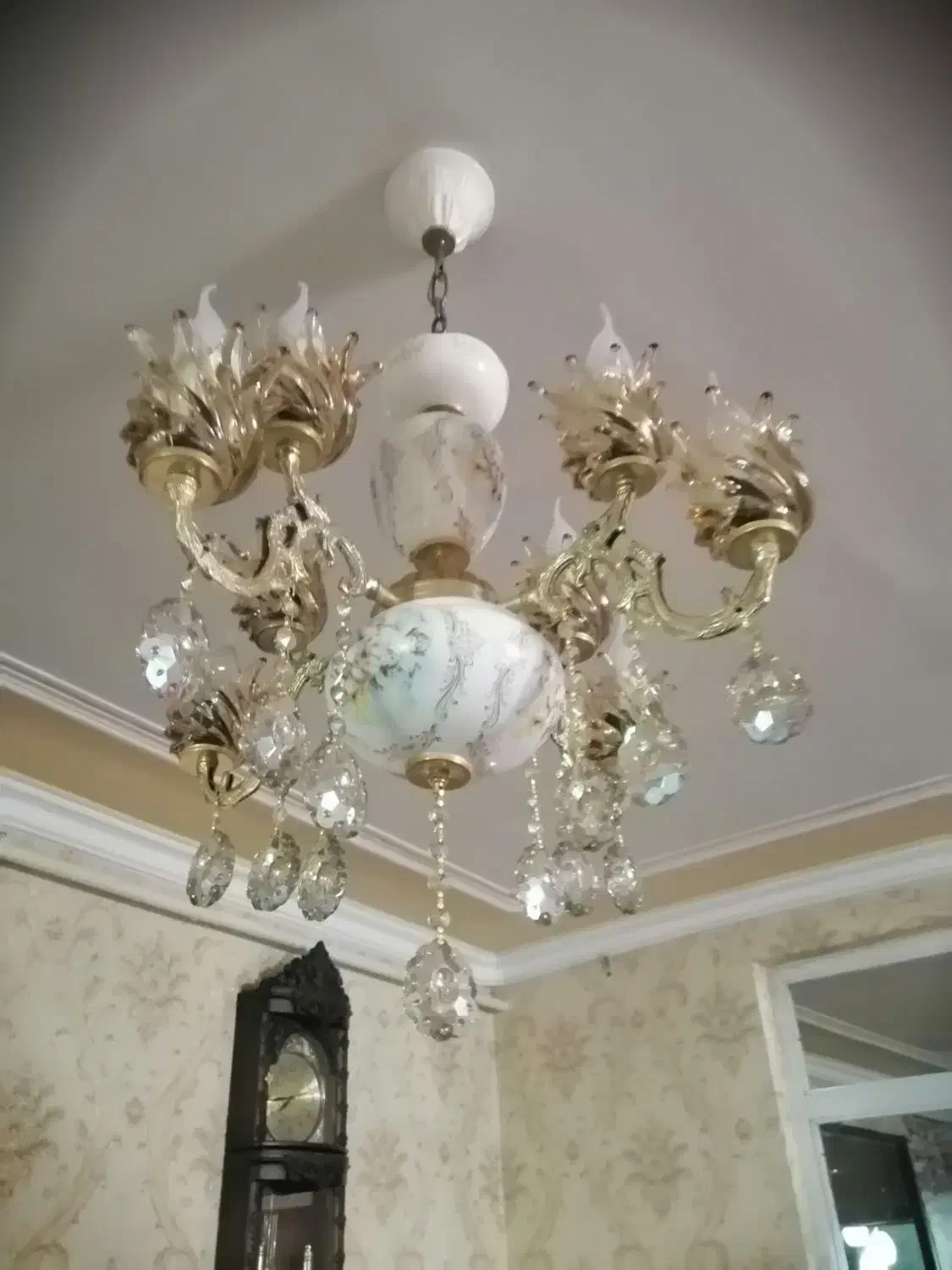 1عددلوستر لیلی مجنون برنز|لوستر و چراغ آویز|تبریز, |دیوار