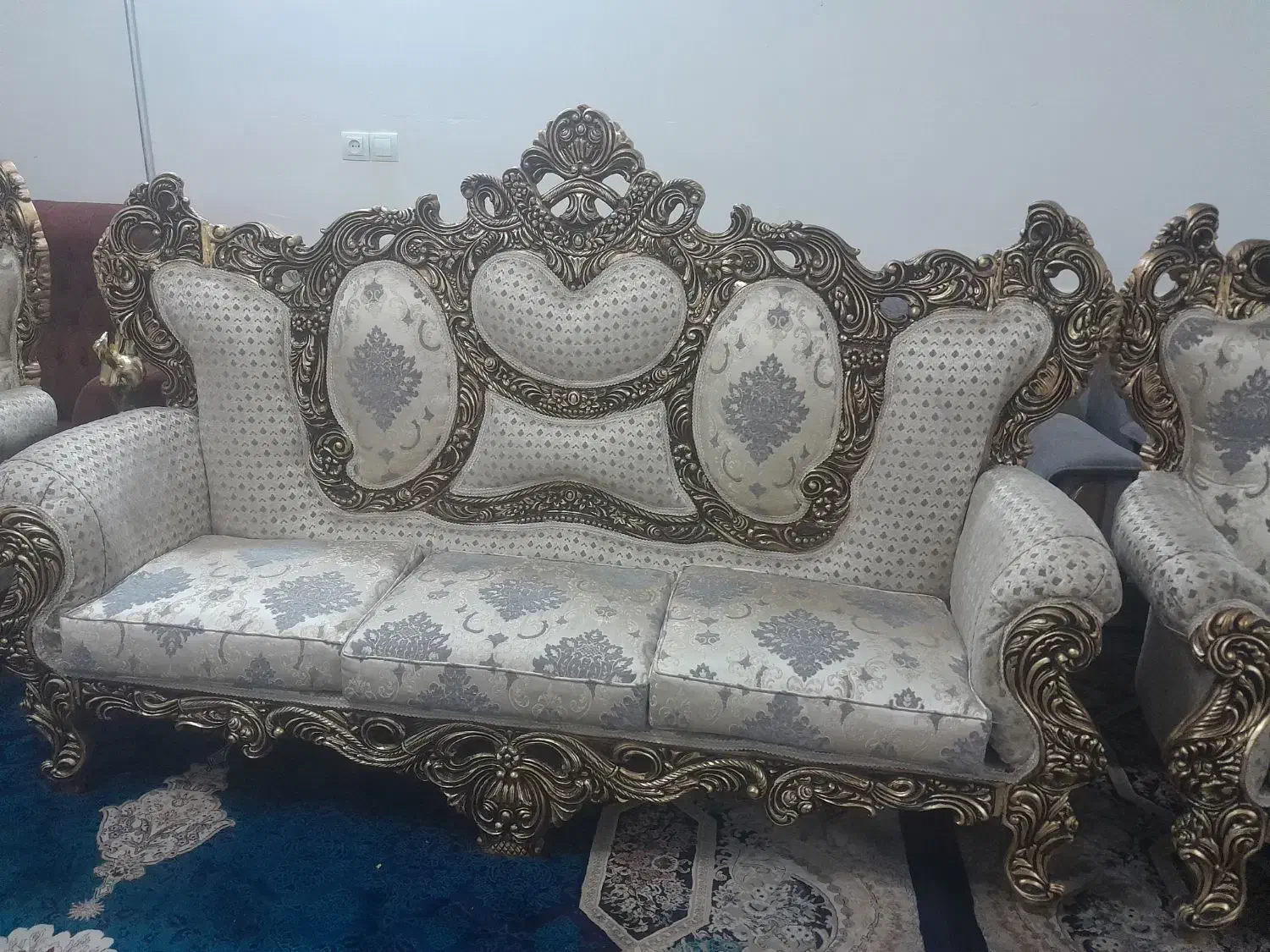 مبل تهران هفت نفره همراه میز|مبلمان خانگی و میز عسلی|تربت‌حیدریه, فتح المبین|دیوار