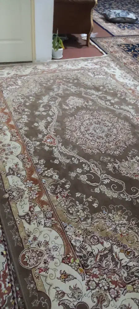 ۲تخته فرش ۶ متری گردویی|فرش|اراک, |دیوار
