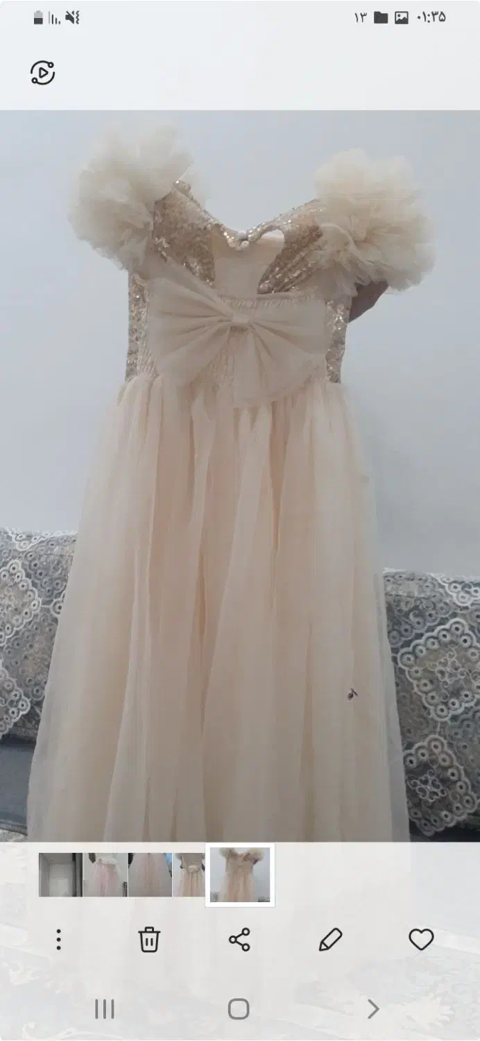 لباس مجلسی دخترانه|کفش و لباس بچه|قم, نیروگاه|دیوار