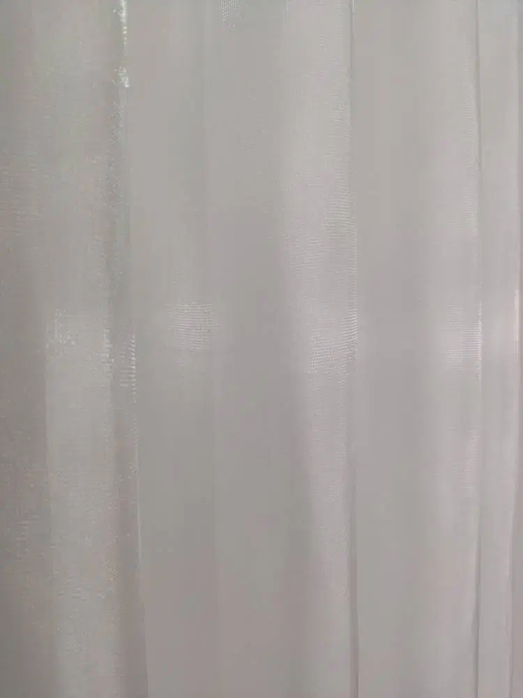 پرده آماده حریر سفید BL21، دلیلی برای لبخند امروز|پرده، رانر، رومیزی|ساری, |دیوار