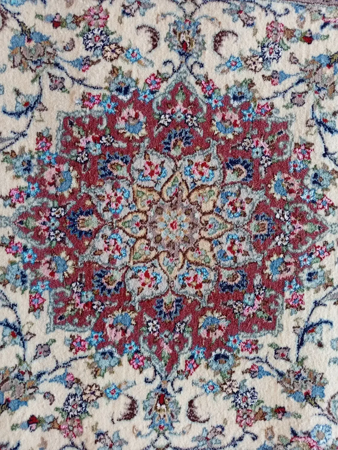 قالی 32خانه|فرش|کاشان, باغچه فیض|دیوار