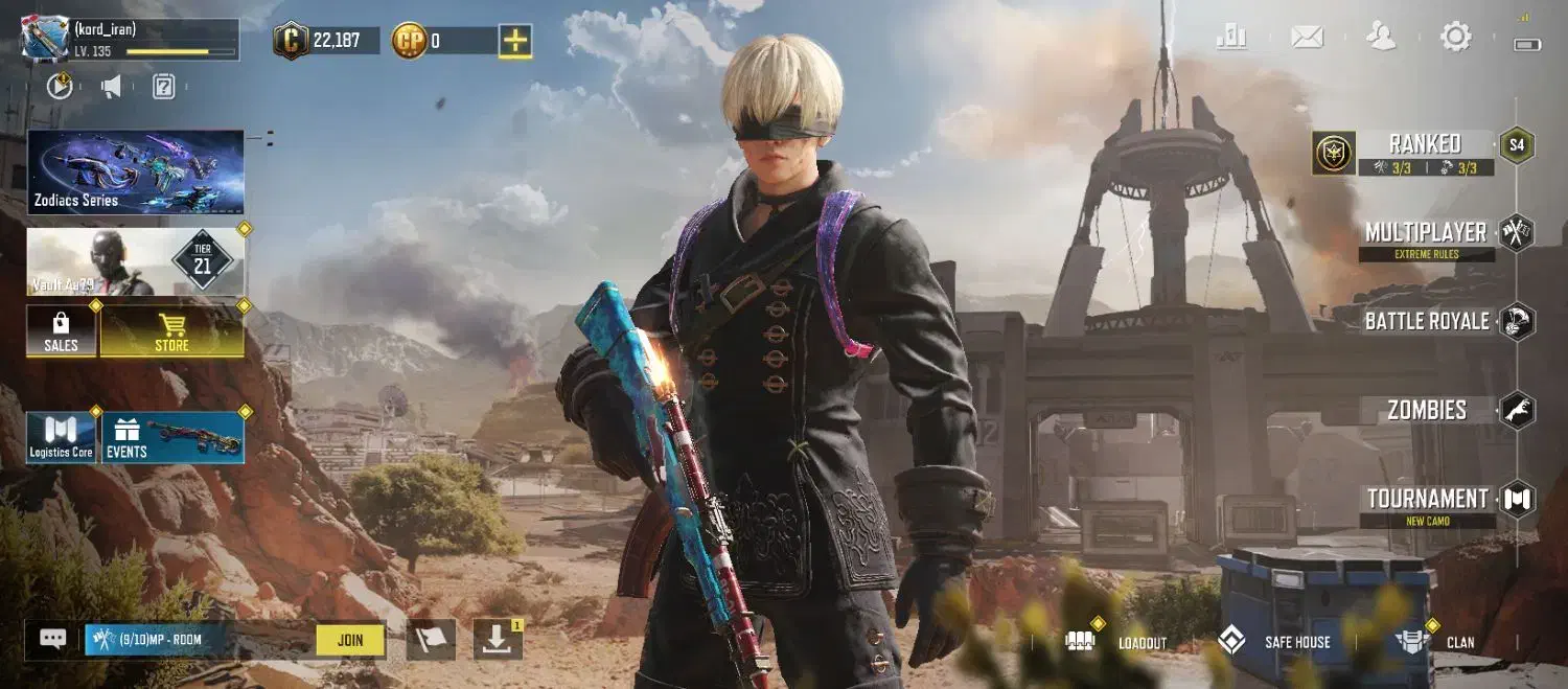 اکانت کالاف|کنسول، بازی ویدئویی و آنلاین|دینور, |دیوار