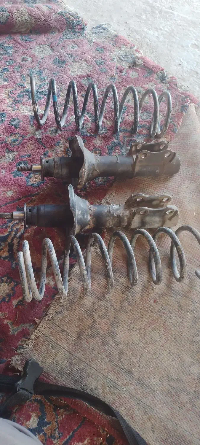 دوعدد کمک سالم با فنر لول پراید  فقط یک تومان|قطعات یدکی و لوازم جانبی|نوده خاندوز, |دیوار