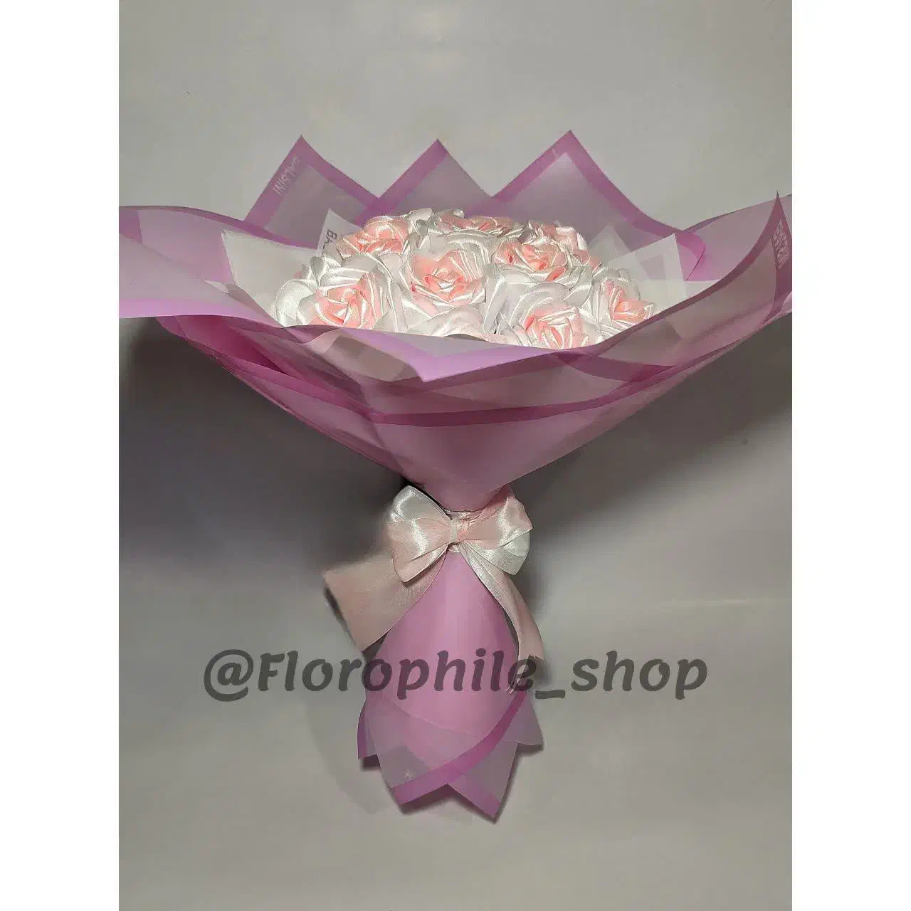 دسته گل پرنسسی روبانی|گل مصنوعی|آران و بیدگل, |دیوار