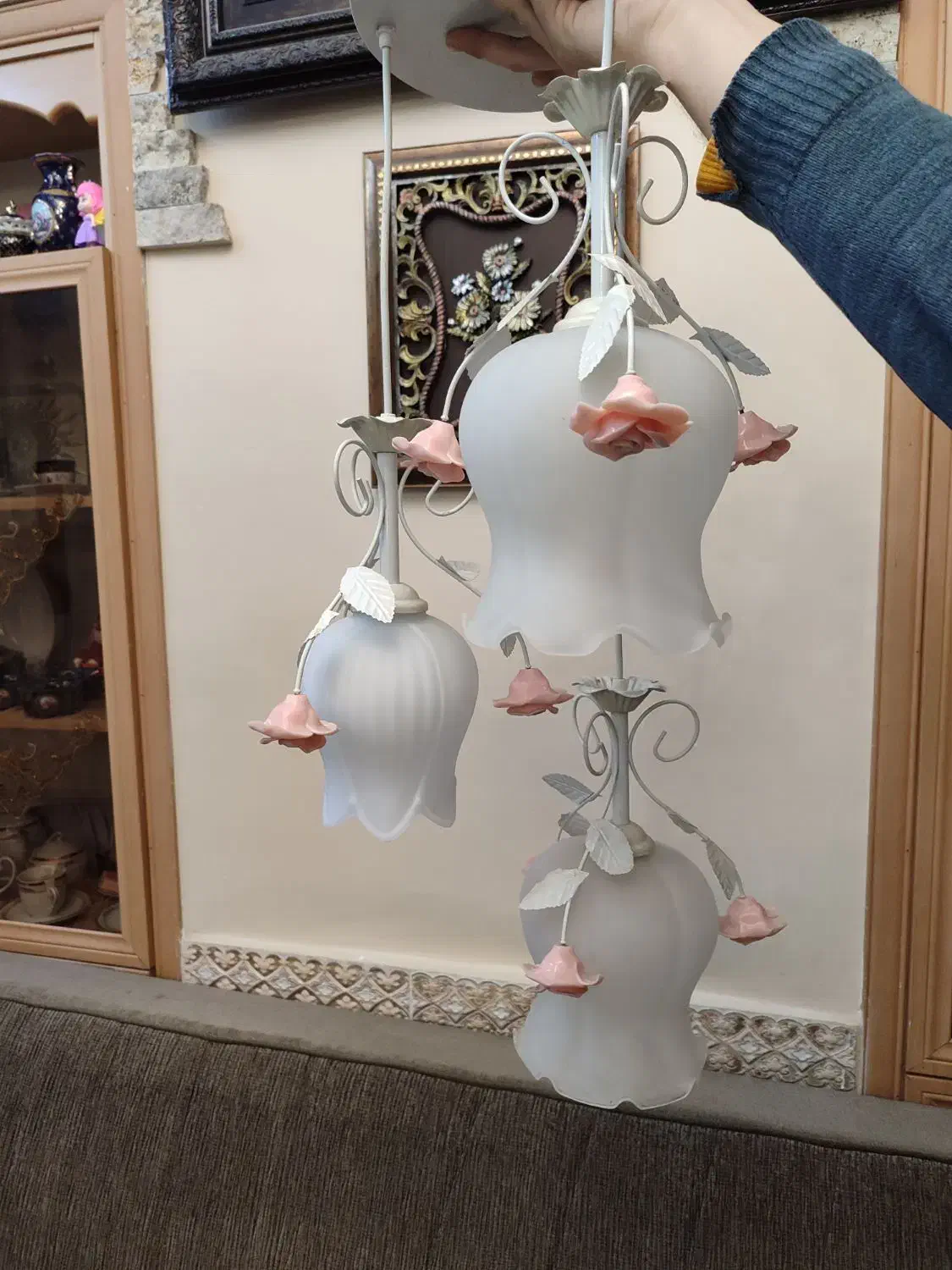 لوستر شیک|لوستر و چراغ آویز|مراغه, |دیوار