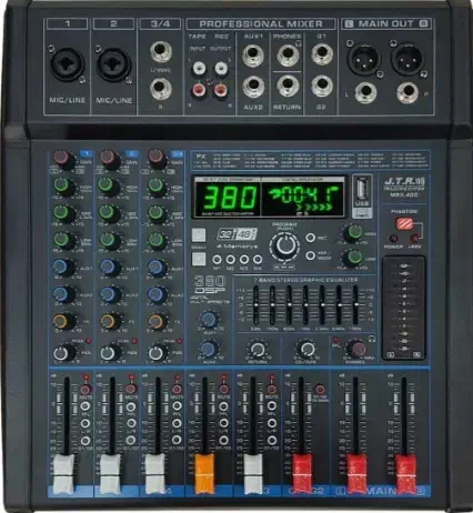 مینی میکسر همه کاره جی تی آر|سیستم صوتی خانگی|اسلامشهر, مظفریه|دیوار