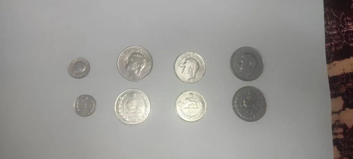 سکه شاهنشاهی قدیمی|کلکسیون سکه، تمبر، اسکناس|بروجرد, |دیوار