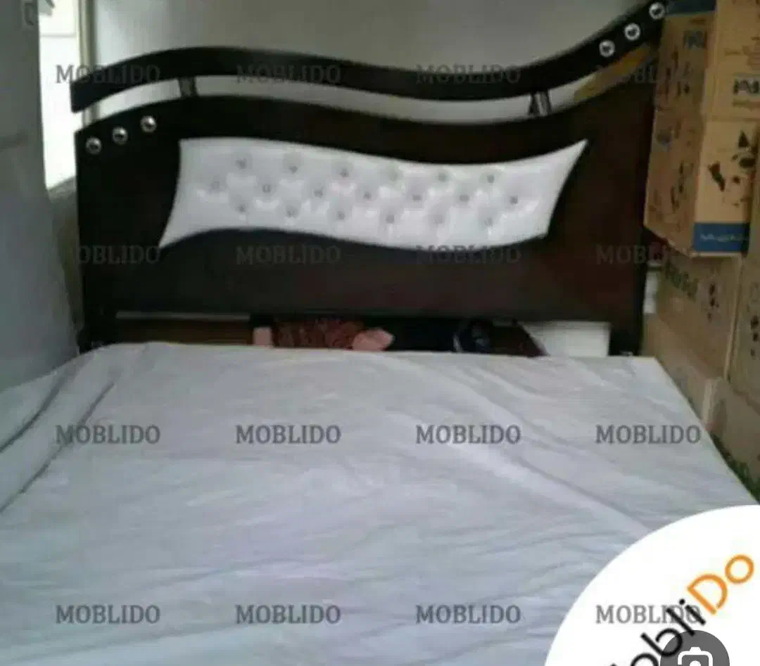 تخت خواب ۲ نفره با تشک در حد نو|تشک تختخواب|کوهدشت, |دیوار