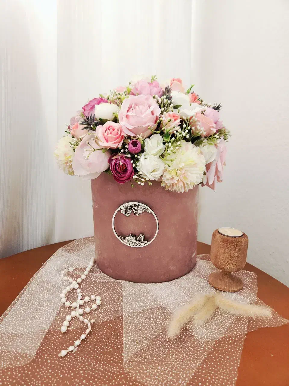 باکس مخملی گل|گل مصنوعی|تهران, شهید فکوری|دیوار