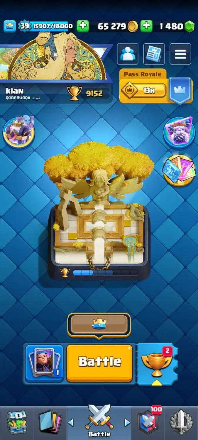 اکانت کلش رویال|کنسول، بازی ویدئویی و آنلاین|کرج, شهرک امام رضا (ع)|دیوار