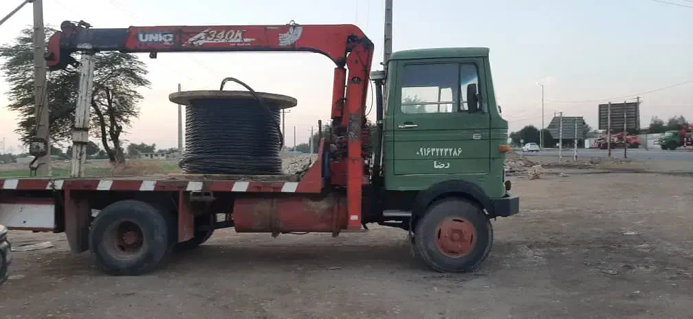 جرثقیل رضا خاور سه تن|خدمات حمل و نقل|شوشتر, |دیوار