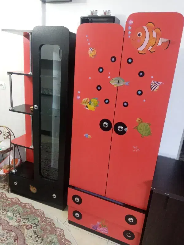 کمد بچه دوتیکه|اسباب و اثاث بچه|دلیجان, |دیوار