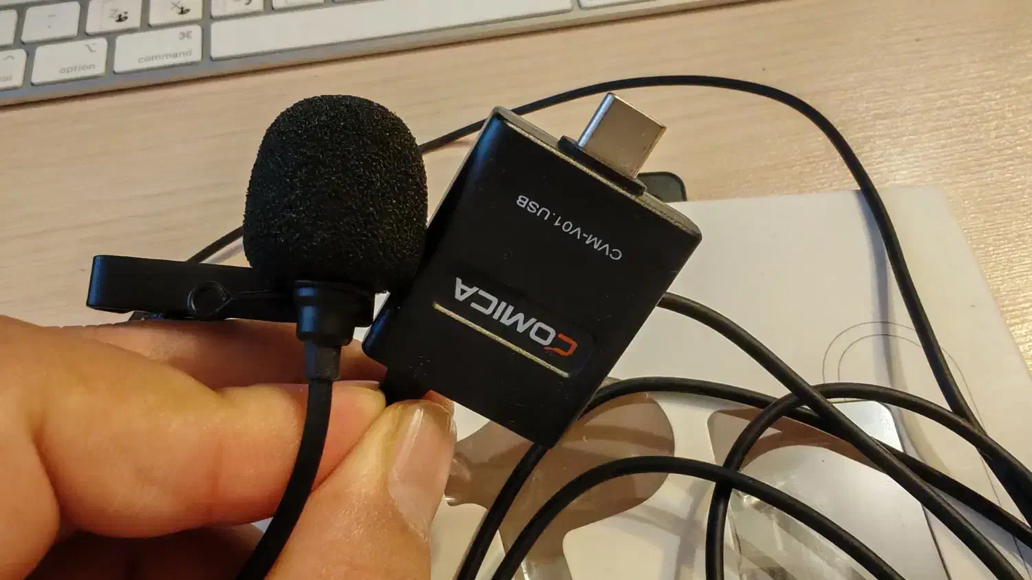 میکروفون یقه ای کامیکا Comica CVM-V01 USB C|صوتی و تصویری|تهران, محمودیه|دیوار
