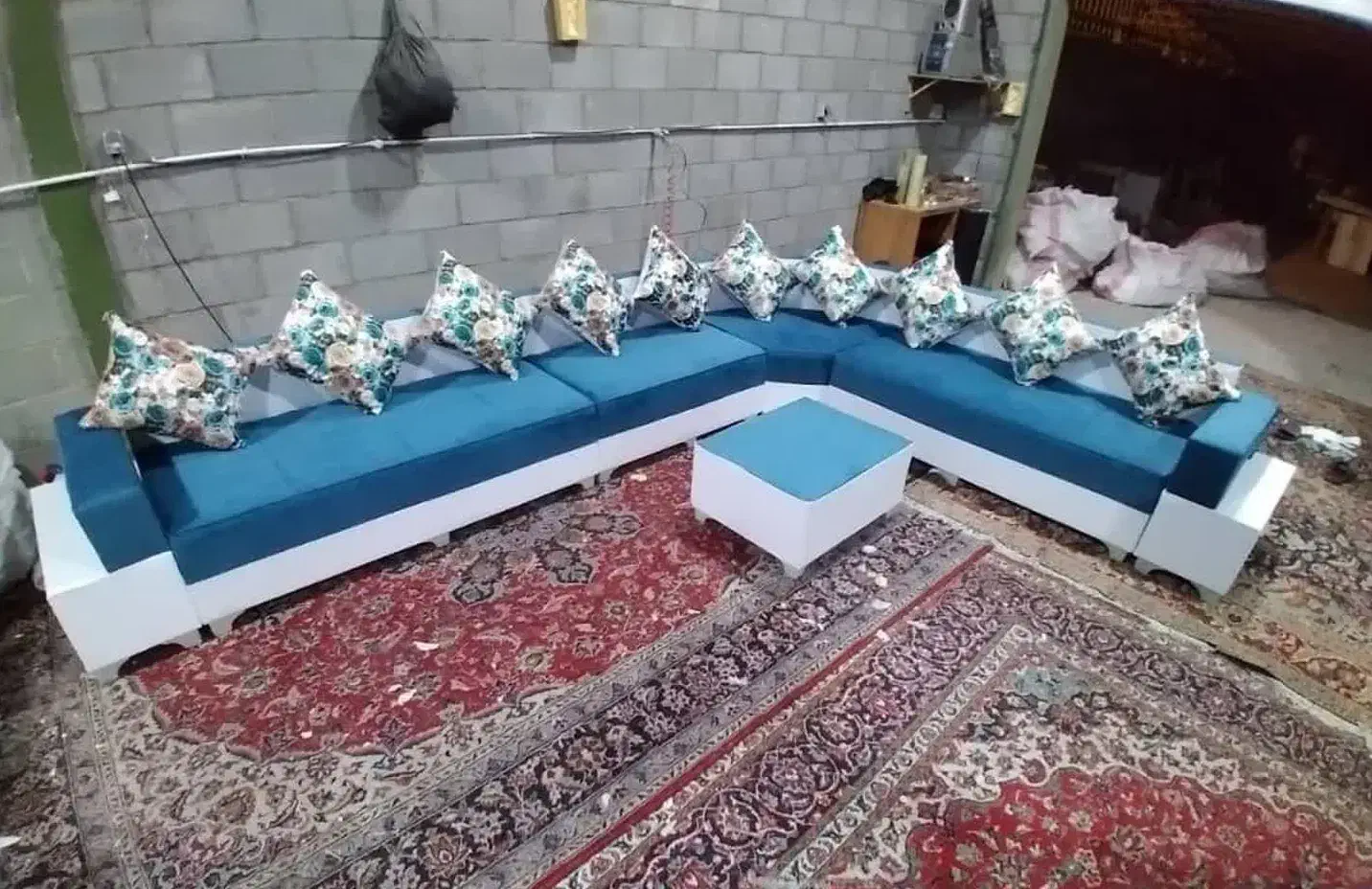 مبل راحتی ال بروز با پارچه های لوکس و خوشرنگ/زیبا|مبلمان خانگی و میز عسلی|تهران, شهرک شریفی|دیوار