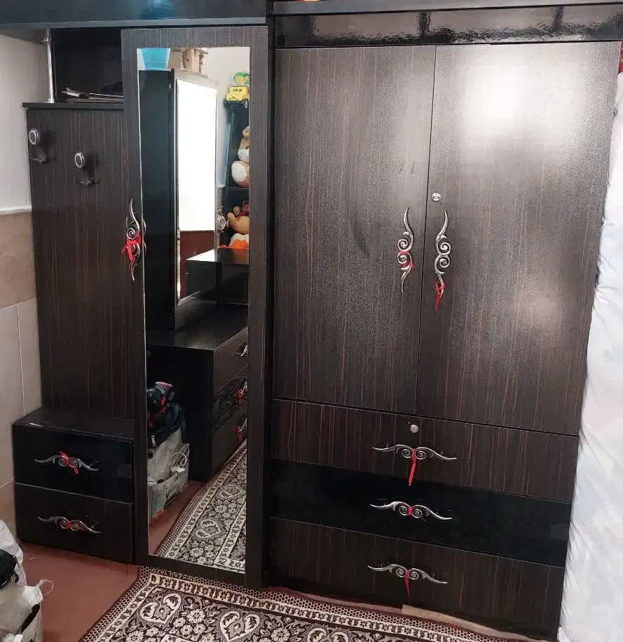 کمد لباس جا کفشی میز ارایش|جاکفشی، کمد، دراور|قم, چهل درخت‎|دیوار